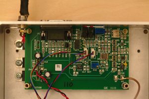The I/O Board, containing the oscillator (?)